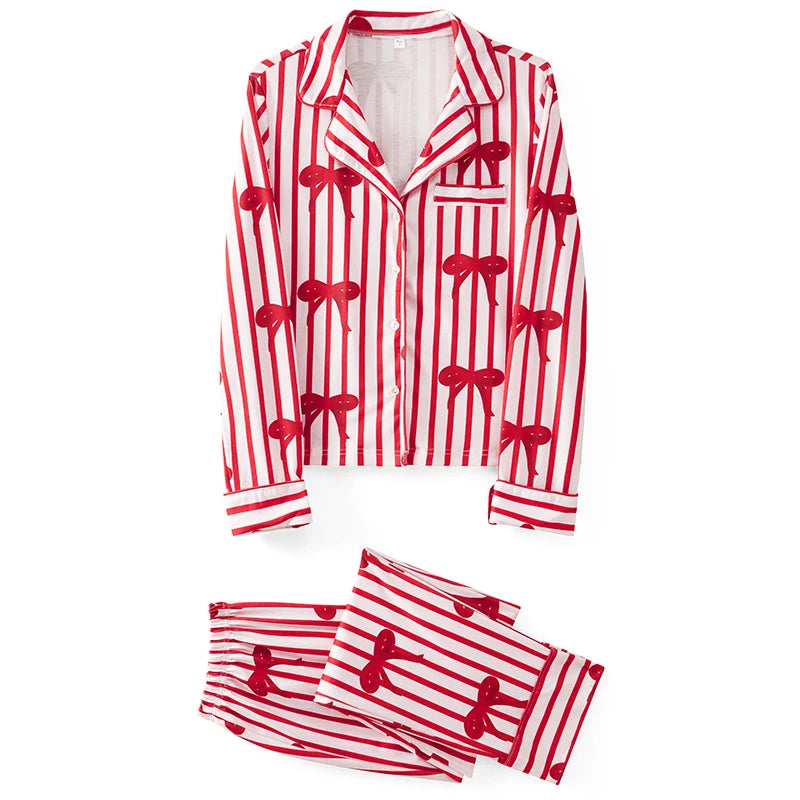 Crimson Ribbon Family Christmas Pyjama Set - product view 3